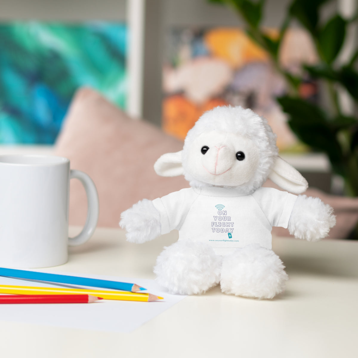 Stuffed Animals wearing On Your Flight Today Tee