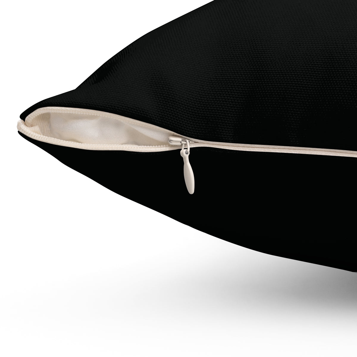 Side showing quality zipper