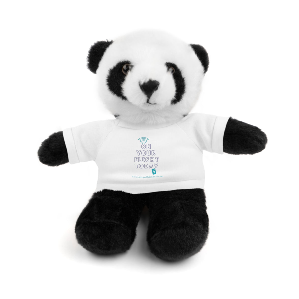 Panda Bear wearing OYFT tee in white.
