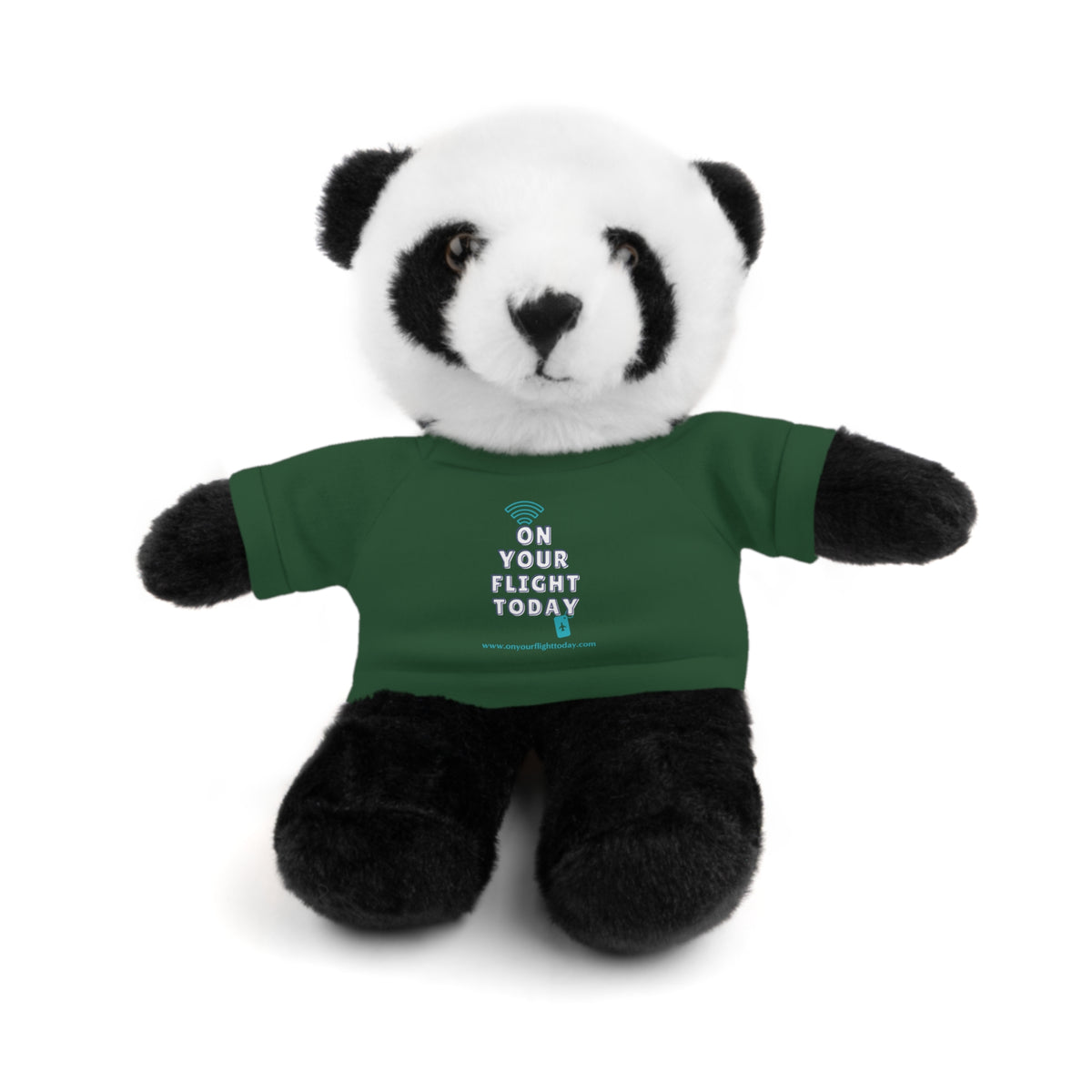 Panda Bear wearing OYFT tee in green.