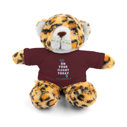 Jaguar wearing OYFT tee in maroon.
