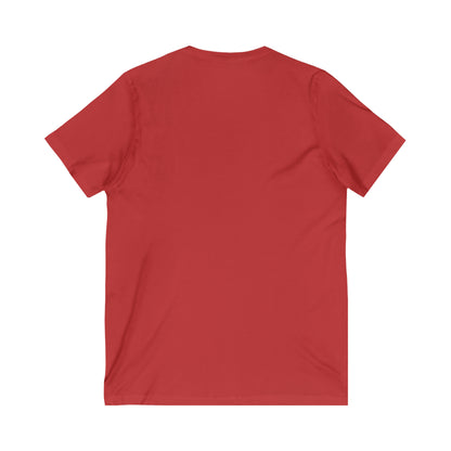 Back of red tee with no print
