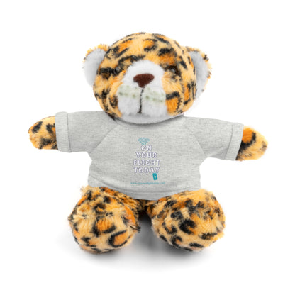 Jaguar wearing OYFT tee in ash.
