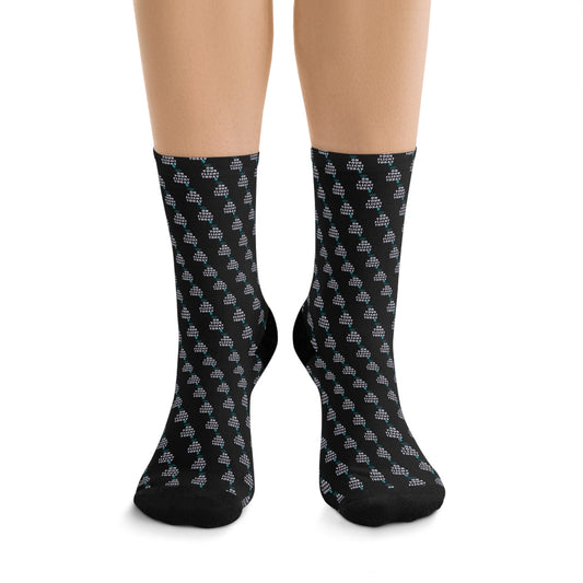 Female legs wearing OYFT socks