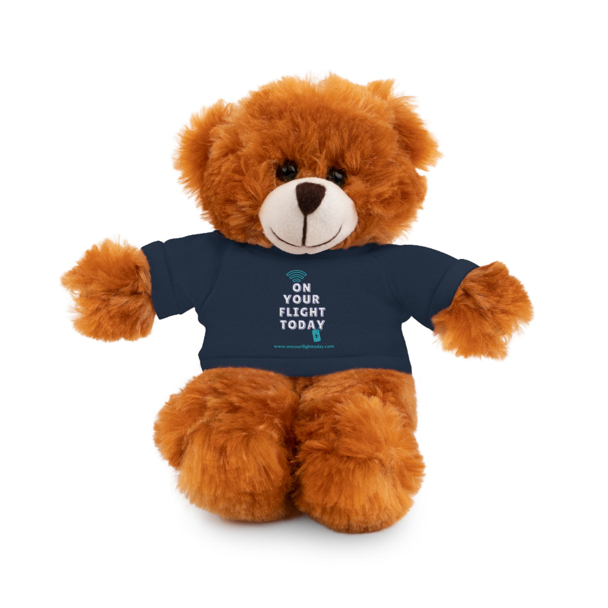 Bear wearing OYFT tee in forest green.